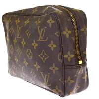 送料無料【中古】ルイヴィトンLOUISVUITTONトゥルーストワレット23クラッチバッグセカンドポーチモノグラムレザーM4752405BE743