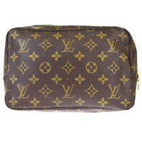 送料無料【中古】ルイヴィトンLOUISVUITTONトゥルーストワレット23クラッチバッグセカンドポーチモノグラムレザーM4752405BE743