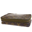 【中古】 ルイヴィトン LOUIS VUITTON ジュエリーケース バッグ モノグラム レザー 30EP547