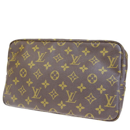 【中古】 ルイヴィトン LOUIS VUITTON トゥルーストワレット 28 クラッチバッグ セカンド ポーチ モノグラム レザー M47522 05EP695