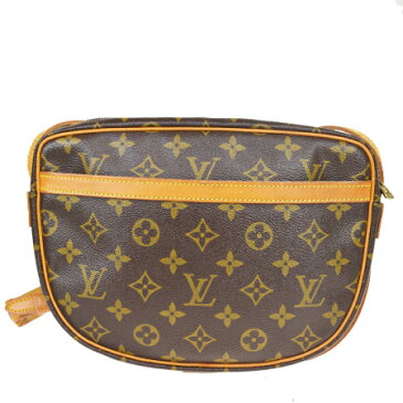 送料無料 【中古】 ルイヴィトン LOUIS VUITTON ジュヌフィーユ ショルダーバッグ モノグラム レザー M51226 35EZ986