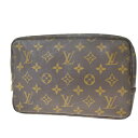 【中古】 ルイヴィトン LOUIS VUITTON トゥルース トワレ 23 クラッチバッグ セカンド ポーチ モノグラム レザー M47524 62MF553