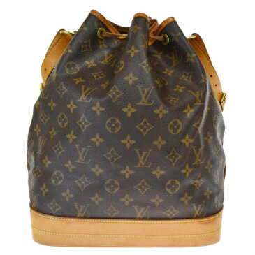 【中古】 ルイヴィトン LOUIS VUITTON ノエ ショルダーバッグ 巾着 モノグラム レザー M42224 84MH479