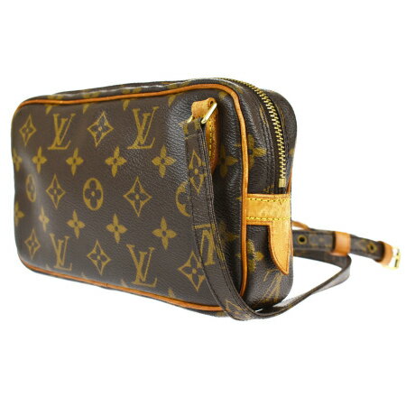 【中古】 中美品 ルイヴィトン LOUIS VUITTON ポシェット マルリー バンドリエール ショルダーバッグ モノグラム レザー M51828 70BU030