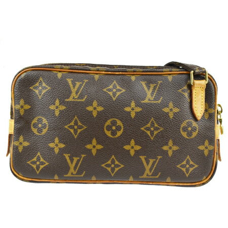 【中古】 中美品 ルイヴィトン LOUIS VUITTON ポシェット マルリー バンドリエール ショルダーバッグ モノグラム レザー M51828 70BU030