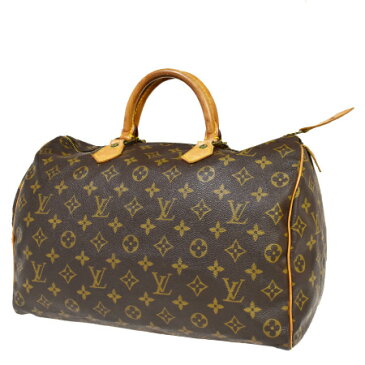 【中古】 ルイヴィトン LOUIS VUITTON スピーディ 35 ハンドバッグ ミニボストン モノグラム レザー M41524 34MQ356