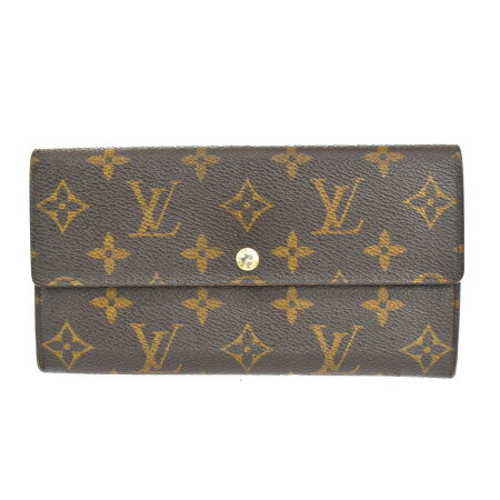 【中古】 ルイヴィトン LOUIS VUITTON ポルトフォイユ サラ 二つ折り 長財布 モノグラム レザー M61734 67MQ540