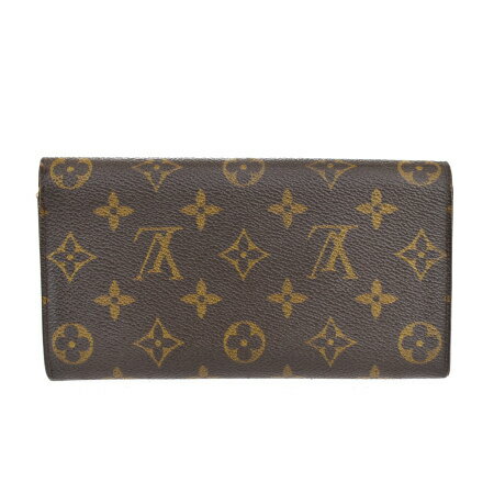 【中古】 ルイヴィトン LOUIS VUITTON ポルトフォイユ サラ 二つ折り 長財布 モノグラム レザー M61734 67MQ540