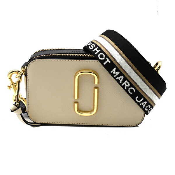Rakuten - MARC JACOBS マーク・ジェイコブス ショルダーバッグ スナップ ショット ブラック ホワイト 67BS360