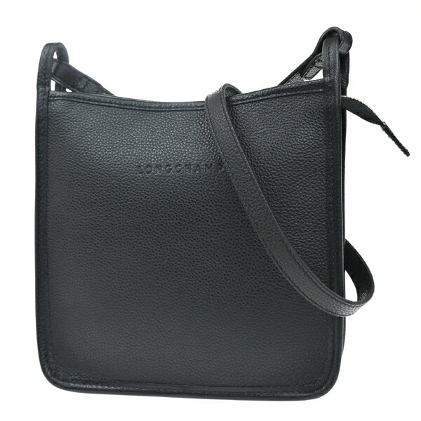 Rakuten - LONGCHAMP ロンシャン ショルダーバッグ ブラック レザー 63BS371
