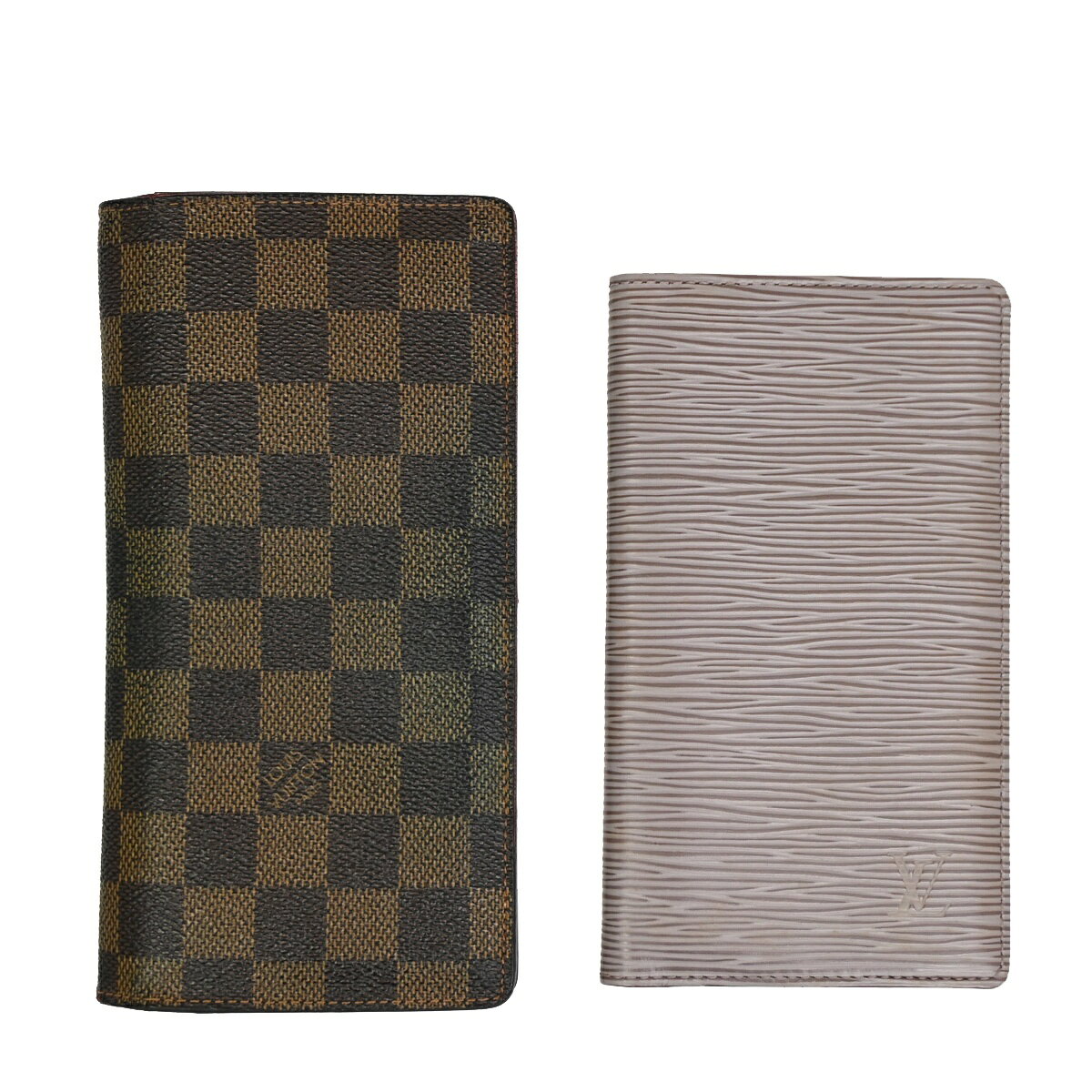 1円 LOUIS VUITTON ルイヴィトン N60017 ダミエ ポルトフォイユ ブラザ 