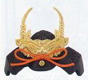 端午の節句 豆兜■ 武田信玄 ■アルミ製 紙箱入 【高岡銅器】