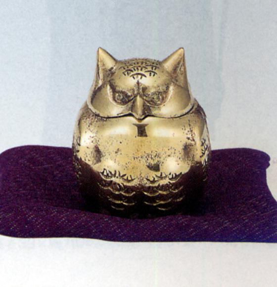 楽天市場】高岡銅 瑞峰作 フクロウの通販