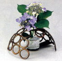花器・花瓶■ 花の器 輪 ■青銅(ブロンズ)製 紙箱入り【高岡銅器】