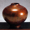 花器・花瓶■ 花瓶 嵯峨 ■ 青銅(ブロンズ)製 化粧箱入り【高岡銅器】
