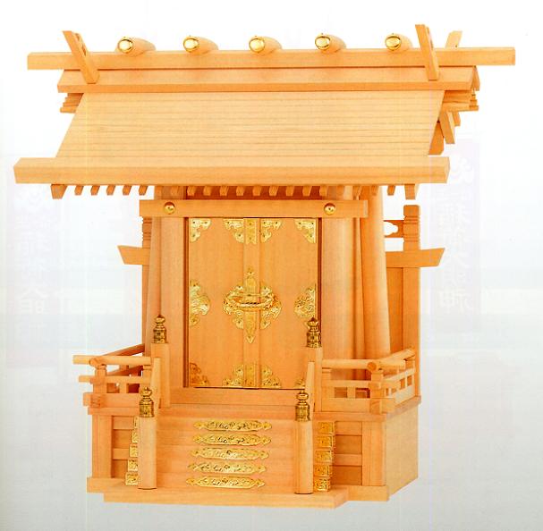 お宮　神棚　神殿■　極上本神明一社　■尾州檜【日本製】
