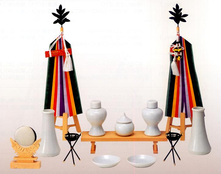 お宮　神棚　神殿■　神具一式セット　A　■神具　付属品