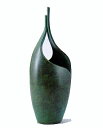 花器・花瓶■ 花器 芽生え(めばえ)大 ■馬場忠寛作 青銅(ブロンズ)製 桐箱入り【高岡銅器】