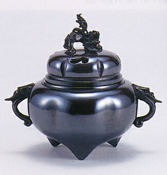 香炉・香立て■ 香炉 六間木瓜 ■青銅(ブロンズ)製 桐箱入り【高岡銅器】 香炉・香立て■ 香炉 六間木瓜 ■青銅(ブロンズ)製 桐箱入り【高岡銅器】