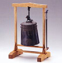 茶器・茶道具■ 唐物写喚鐘 ■龍泉堂宗光作 銅製(並枠:たも) 桐箱入り【高岡銅器】