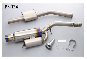 樂天商城 - TOMEI Ti SPORTS チタニウム車検対応マフラー NISSAN スカイラインGT-R BNR34 (RB26DETT)