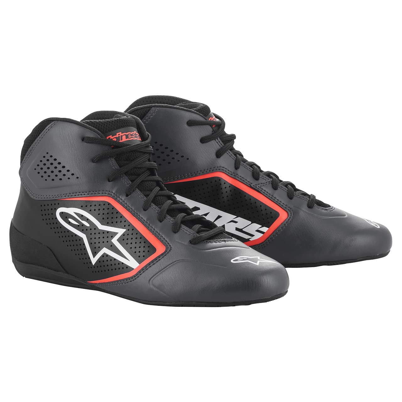 alpinestars(アルパインスターズ) カートシューズ TECH-1 K START V2 SHOES (サイズUSD：7) 9140 ASPHALT BLACK ORANGE FLUO