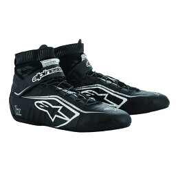 alpinestars(アルパインスターズ) レーシングシューズ TECH-1 Z V2 SHOES (サイズUSD：7.5) 1219 BLACK WHITE SILVER [FIA8856-2018公認]