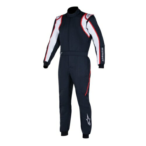 alpinestars ApCX^[Y [VOX[c GP RACE V2 SUITTCY54 123 BLACK WHITE RED ADD Color [FIA8856-2018F]