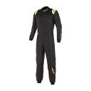 alpinestars アルパインスターズ カートスーツ KMX-9 V3 SUIT サイズ50 BLACK YELLOW FLUO 新FIA8877-2022グレード1ホモロゲーション適合