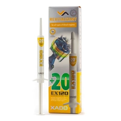 XADO(ハドゥー) レビタリザントEX120 for ディーゼルエンジン添加剤　(XA12034) 対応エンジンオイル量 11～20リットル [6本SET]