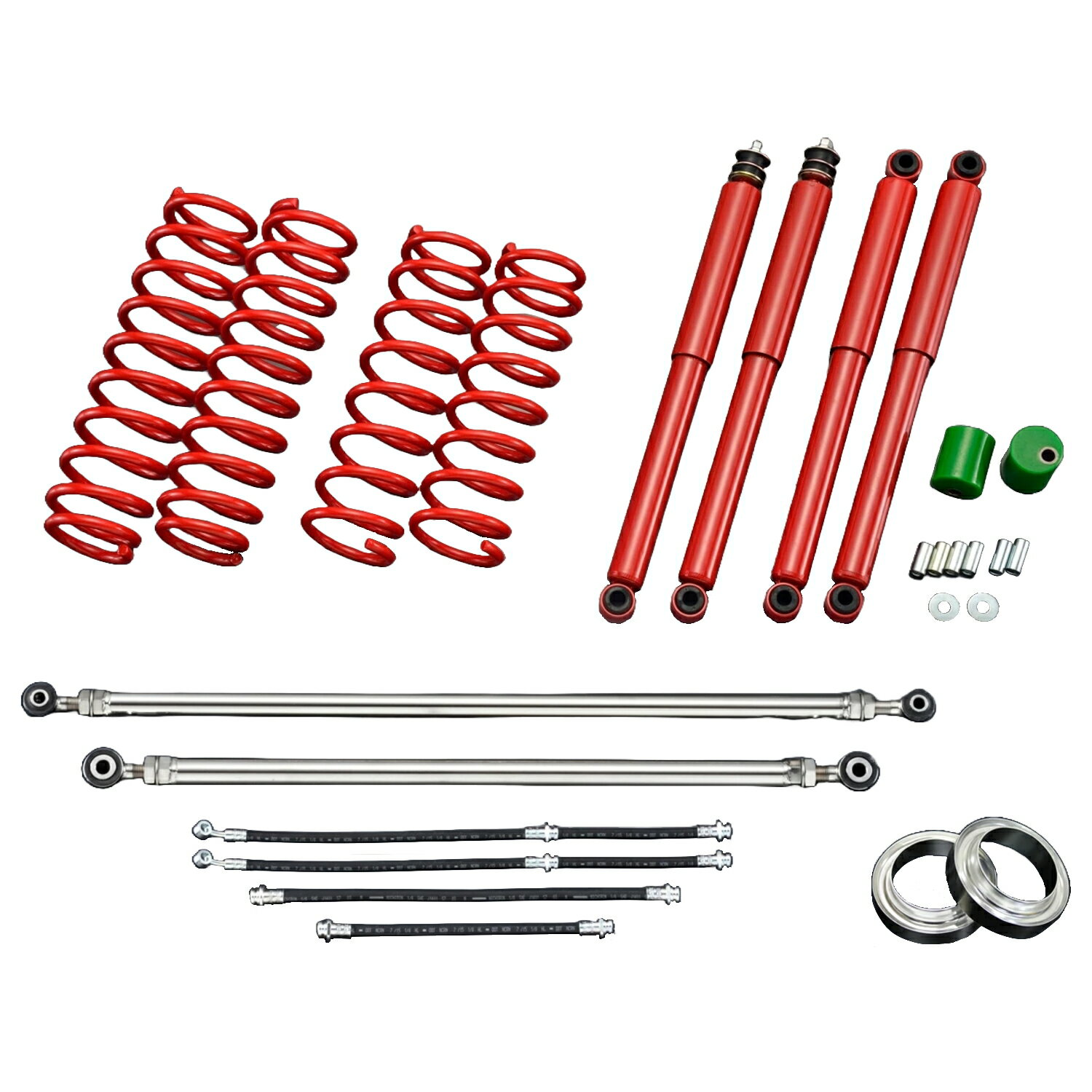 Motor Farm (モーターファーム) ジムニー JB74 サスペンションセット SS 3インチUPキット