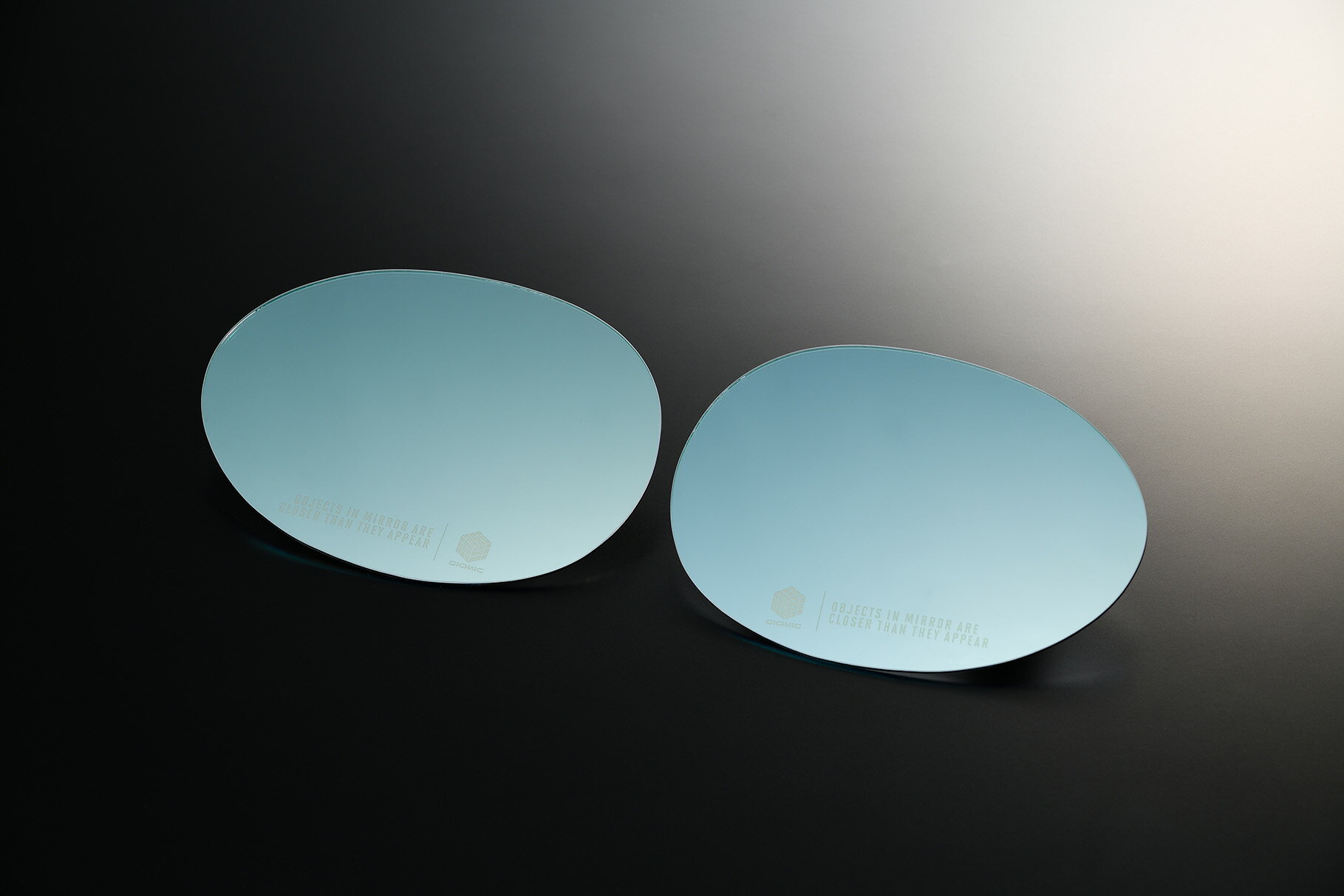 GIOMIC ジオミック ワイド・ビュー・カラーミラー ［ライトブルー］MINI Fシリーズ 全モデル (02802)