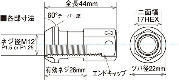 キョーエイ（KYO-EI) レーシングコンポジット R40 iCONIX(キャップレス) M12×P1.5 グロリアスブラック/レッド (ナット20個)