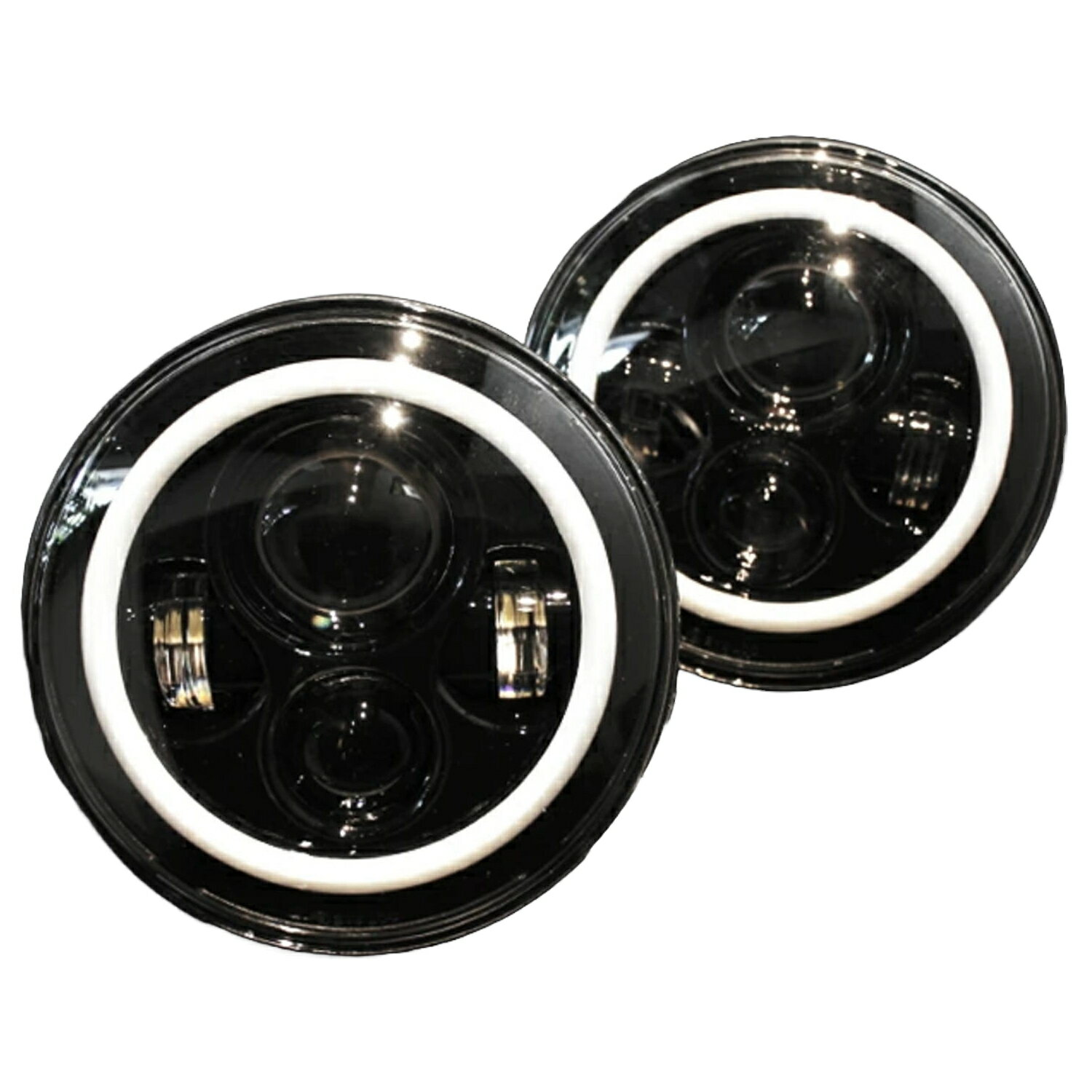 Motor Farm (モーターファーム) ジムニー JA系 7インチ LEDプロジェクター ヘッドライト with ウインカー