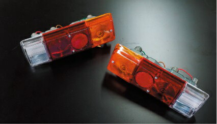 Motor Farm (モーターファーム) ジムニー SJ30(後期)/JA71/JA11 (丸型カプラー車) コンビテールランプ SET カプラーON