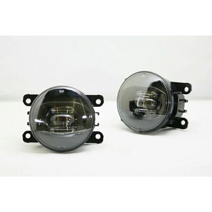 ショウワガレージ LEDフォグランプ　インナーブラック　DC (Dual Change) ジムニー JB64/JB74/JC74 などスズキ車全般 ［E00010］