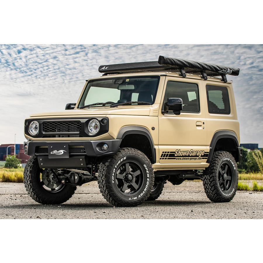 樂天商城 - ショウワガレージ ABSフロントバンパースポイラー 塗装済み グリーン(ZZC) ジムニー JB64 XC用 ［E00303］【発送先限定商品】