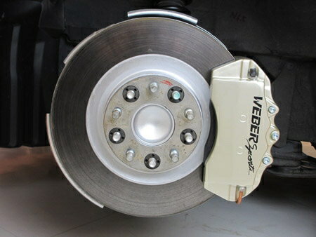 WEBER Sports キャリパーカバー前後セット レクサス LS460/LS460L USF45/USF46 (07.4～15.6)