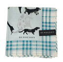 未使用 バーバリー ロンドン ハンカチ 綿 100% ランチマット 散歩 犬 チェック バーバリー レディース BURBERRY LONDON ライトグリーン ...