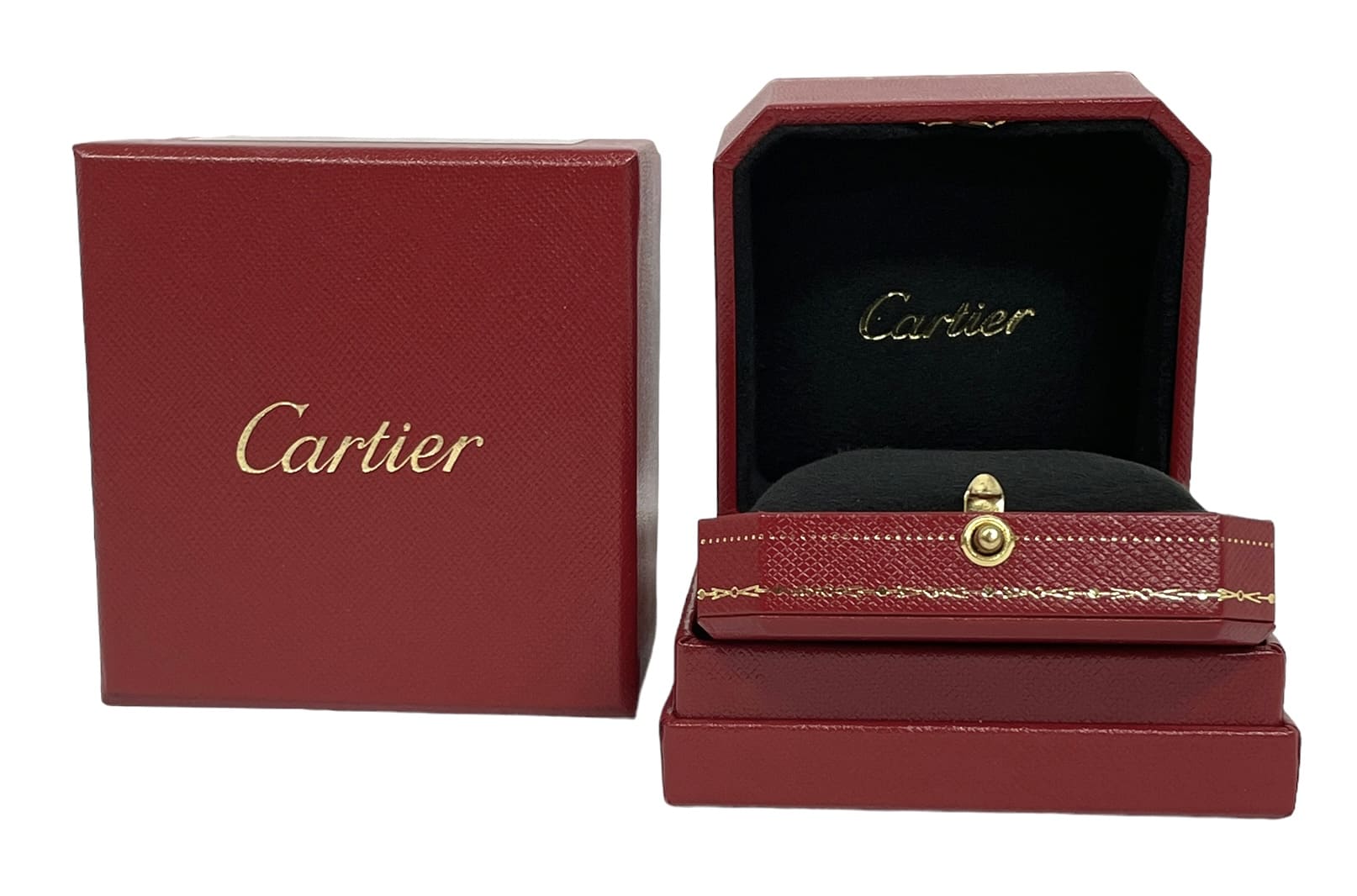 カルティエ リングケース 指輪ケース 指輪用ケース Cartier 箱 リング用 ジュエリーケース Cartier 【中古】