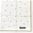 未使用 バーバリー ロンドン ハンカチ 綿 100% スカーフ 花柄 チェック ホワイト BURBERRY LONDON レディース メンズ 【中古】