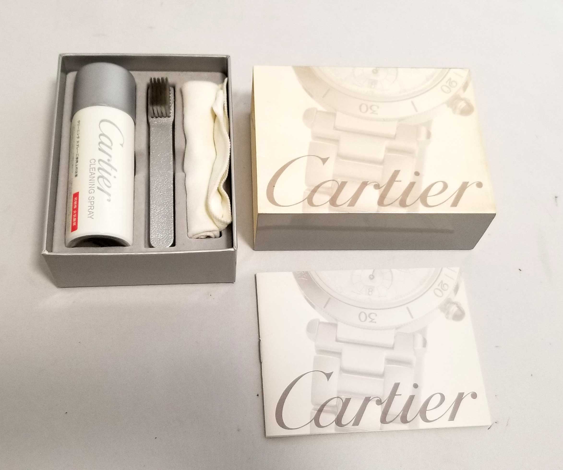 カルティエ 時計用 クリーニング メタル ブレス用 お手入れキット Cartier クリーニングキット　【中古】