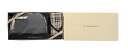 未使用 バーバリー ポーチ ハンカチ セット キャンバス チェック レディース ブラック ベージュ 黒 BURBERRY ギフト プレゼント 【中古】