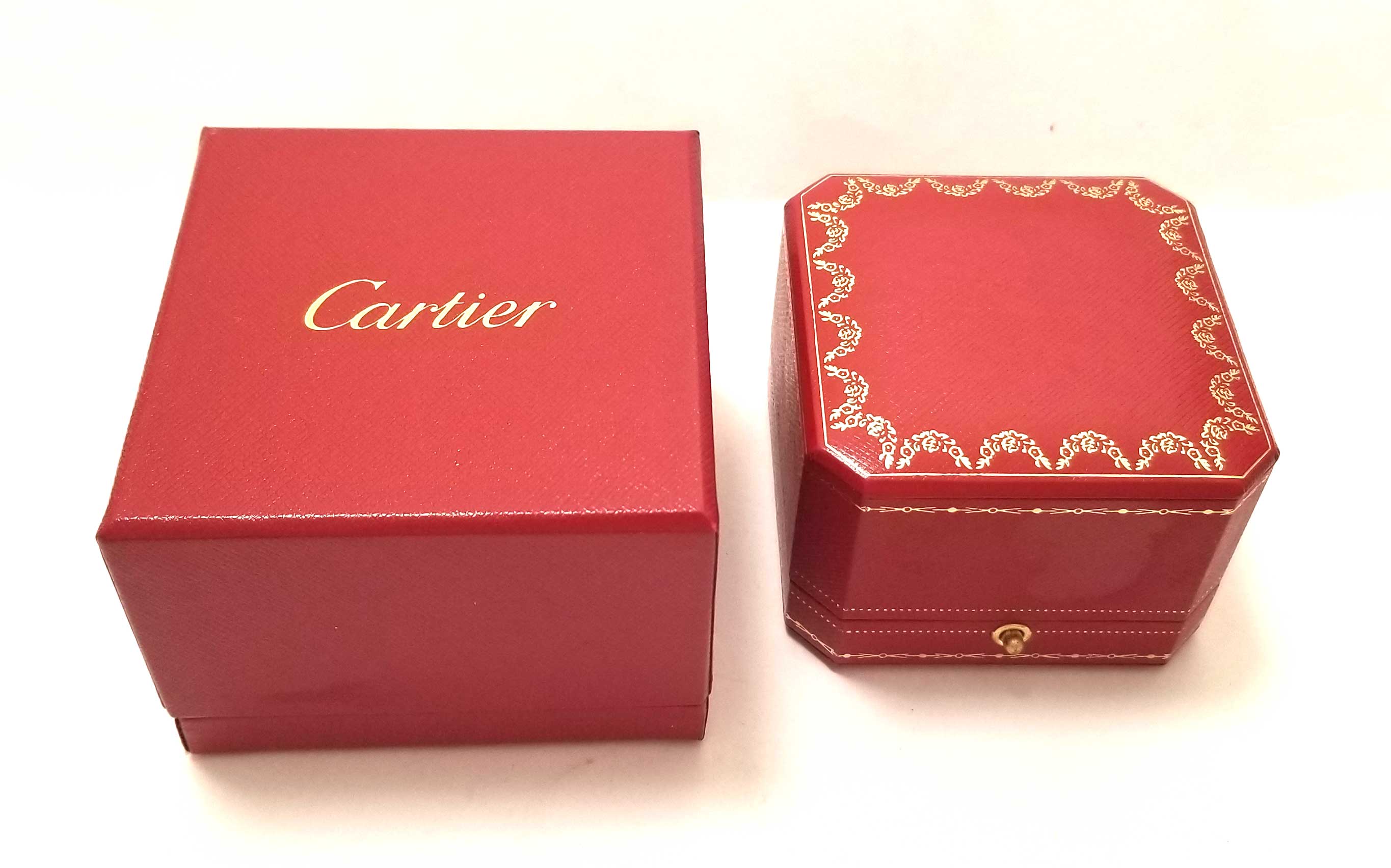 カルティエ 指輪用ケース 箱 ジュエリーケース ジュエリーボックス 指輪 ケース Cartier リング用 【中古】