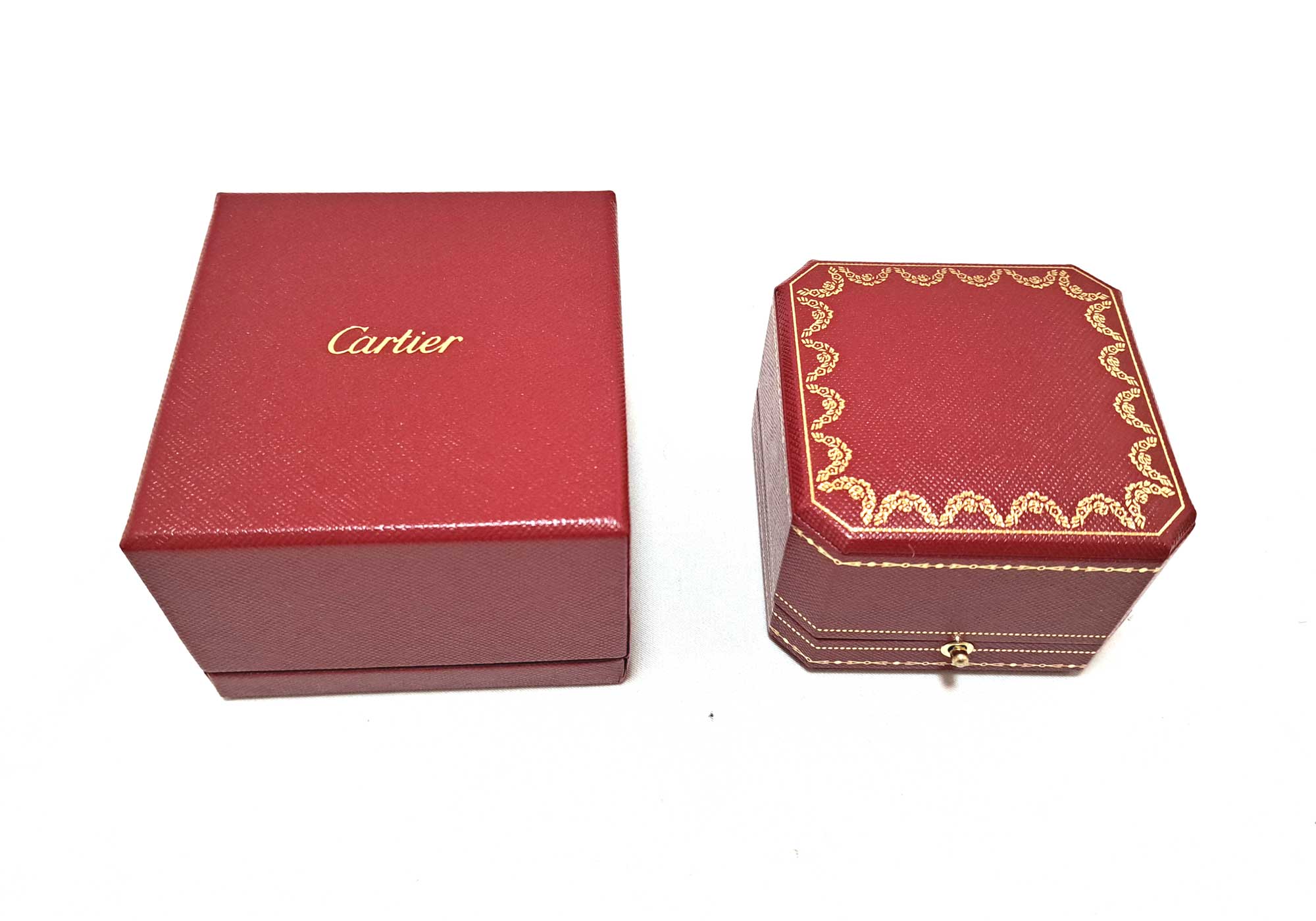 カルティエ チャーム用 指輪用ケース 箱 ジュエリーケース ジュエリーボックス 指輪 ケース Cartier　美品　【中古】