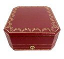 カルティエ イヤリング用 ピアス用 ケース 箱 レッド Cartier　BOX 化粧箱　アクセサリー用 【中古】