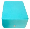 ティファニー ケース 化粧箱 ピアスケース ピアス用 空き箱 BOX ジュエリーケース TIFFANY ブルー ティファニーブルー 内箱 【中古】