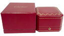 カルティエ リングケース 指輪ケース 指輪用 ケース 箱 リング用 ジュエリーケース BOX ボックス 空箱 Cartier 【中古】