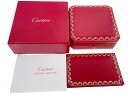 カルティエ 箱 純正 ケース ネックレス用 アクセサリー用 Cartier 箱 BOX ボックス 空箱 【中古】