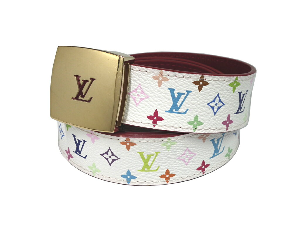 Louis Vuitton belt multi-color monogram 85cm Bron M9682V San tulle LV ...